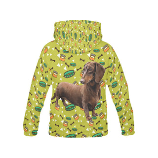 Dachshund All Over Print Hoodie for Women - TeeAmazing