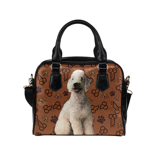 Bedlington Terrier Dog Shoulder Handbag - TeeAmazing