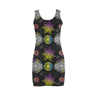 Lotus and Mandalas Medea Vest Dress - TeeAmazing