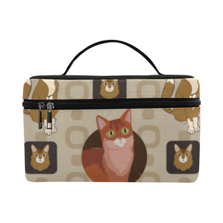 Somali Cat Cosmetic Bag/Large - TeeAmazing