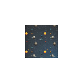 Planet Pattern Square Towel 13x13 - TeeAmazing