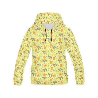 Newfoundland Pattern All Over Print Hoodie for Women - TeeAmazing