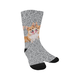 Corgi Lover Trouser Socks - TeeAmazing