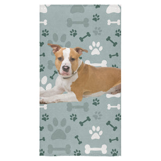 American Staffordshire Terrier Bath Towel 30"x56" - TeeAmazing