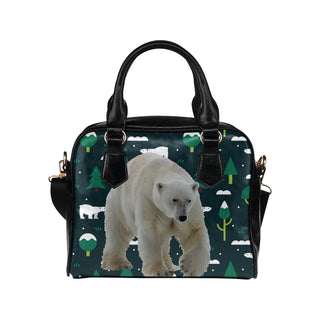 Polar Bear Shoulder Handbag - TeeAmazing