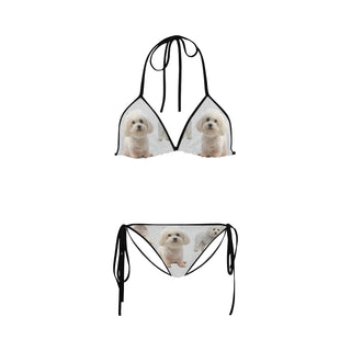 Bichon Frise Lover Custom Bikini Swimsuit - TeeAmazing