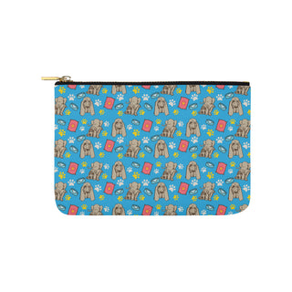 Bloodhound Pattern Carry-All Pouch 9.5x6 - TeeAmazing