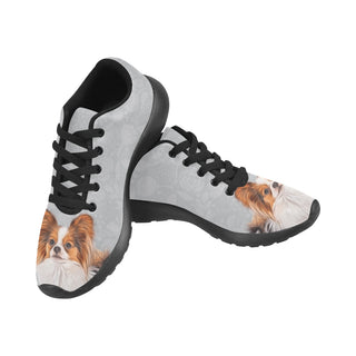 Papillon Lover Black Sneakers Size 13-15 for Men - TeeAmazing