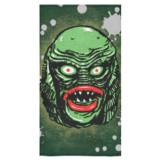 Creature on black lagoon Bath Towel 30"x56" - TeeAmazing