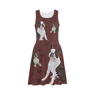 Boston Terrier Lover Atalanta Sundress - TeeAmazing