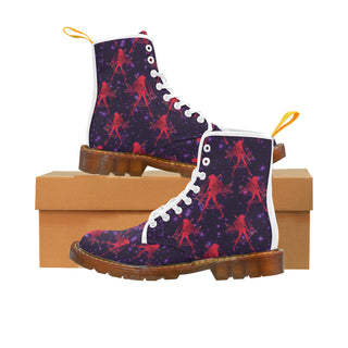 Sailor Mars White Boots For Women - TeeAmazing