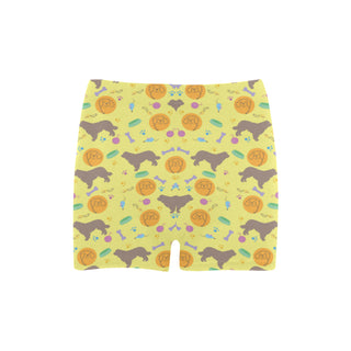 Newfoundland Pattern Briseis Skinny Shorts - TeeAmazing