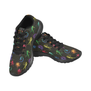 All Sailor Soldiers Black Sneakers for Men - TeeAmazing