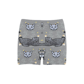 Highlander Cat Briseis Skinny Shorts (Model L04) - TeeAmazing