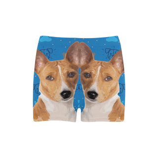 Basenji Dog Briseis Skinny Shorts (Model L04) - TeeAmazing