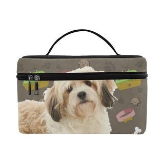 Cavachon Dog Cosmetic Bag/Large - TeeAmazing