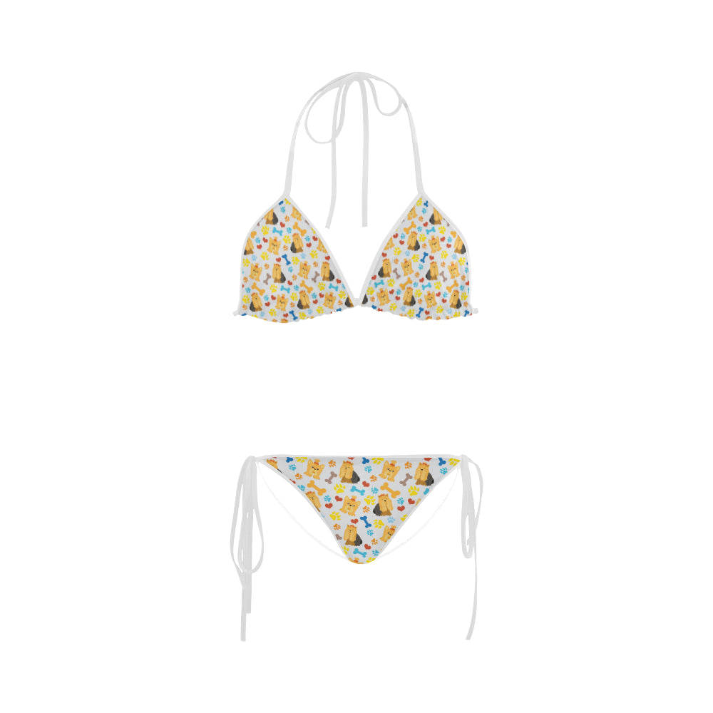 Shih Tzu Pattern Custom Bikini Swimsuit - TeeAmazing