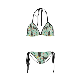 Weimaraner Flower Custom Bikini Swimsuit - TeeAmazing