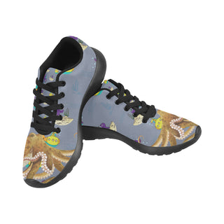 Octopus Black Sneakers for Men - TeeAmazing