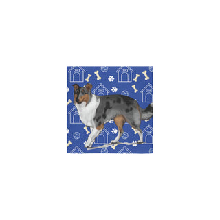 Collie Dog Square Towel 13x13 - TeeAmazing
