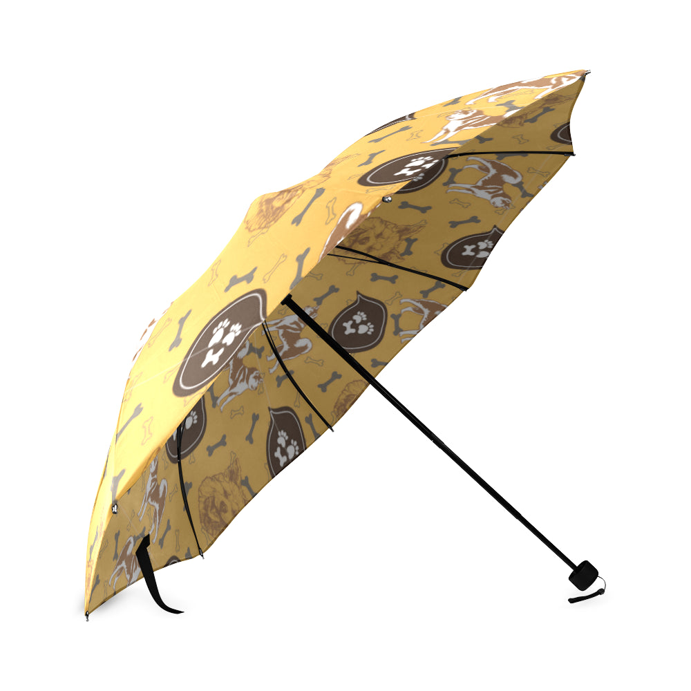 Akita Pattern Foldable Umbrella - TeeAmazing