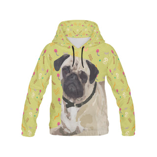 Pug All Over Print Hoodie for Women - TeeAmazing