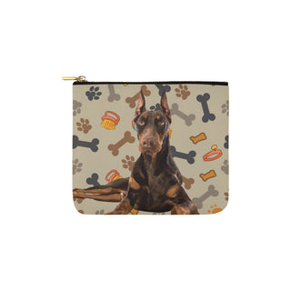 Doberman Dog Carry-All Pouch 6x5 - TeeAmazing
