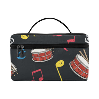 Snare Drum Pattern Cosmetic Bag/Large - TeeAmazing
