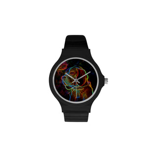 Beagle Glow Design 1 Unisex Round Plastic Watch - TeeAmazing