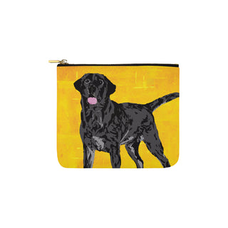Black Labrador Carry-All Pouch 6x5 - TeeAmazing