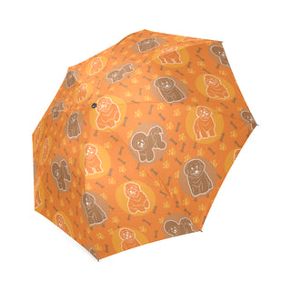 Bichon Frise Pattern Foldable Umbrella - TeeAmazing