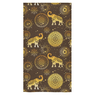 Elephant and Mandalas Bath Towel 30"x56" - TeeAmazing