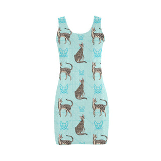 Serengeti Cat Medea Vest Dress - TeeAmazing