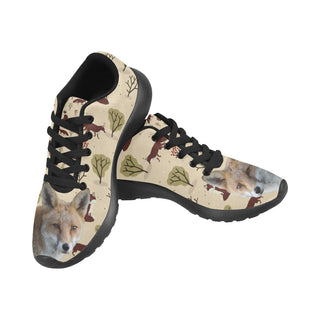 Fox Black Sneakers Size 13-15 for Men - TeeAmazing