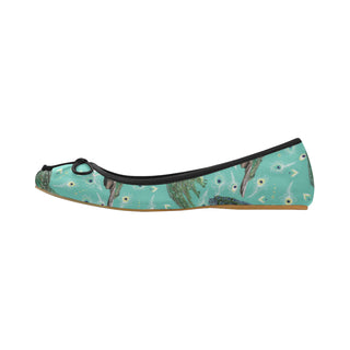 Peacock Juno Ballet Pumps - TeeAmazing