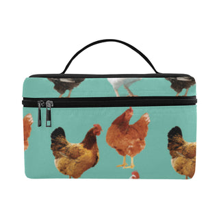 Chicken Pattern Cosmetic Bag/Large - TeeAmazing