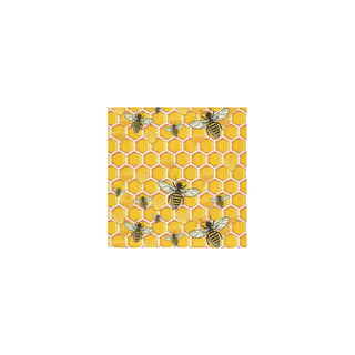 Bee Square Towel 13x13 - TeeAmazing