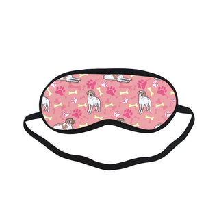 Brittany Spaniel Pattern Sleeping Mask - TeeAmazing