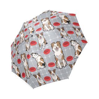 Australian shepherd Pattern Foldable Umbrella - TeeAmazing