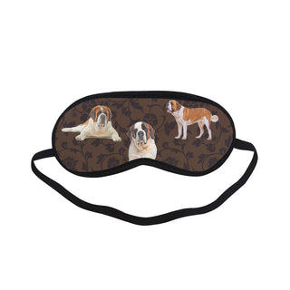 St. Bernard Lover Sleeping Mask - TeeAmazing