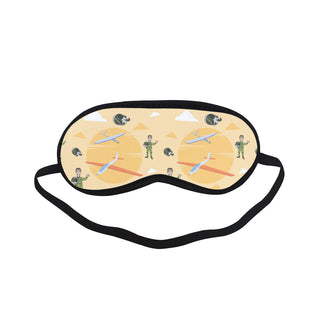 Pilot Pattern Sleeping Mask - TeeAmazing