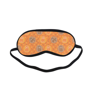 Bichon Frise Pattern Sleeping Mask - TeeAmazing