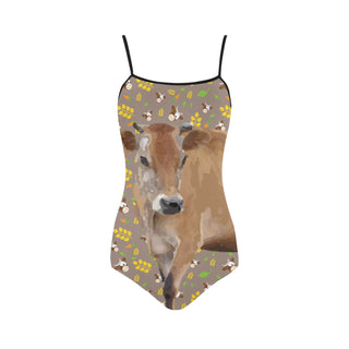 Cow Strap Swimsuit - TeeAmazing