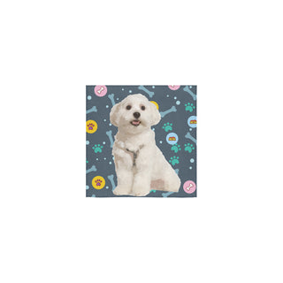 Maltese Square Towel 13x13 - TeeAmazing