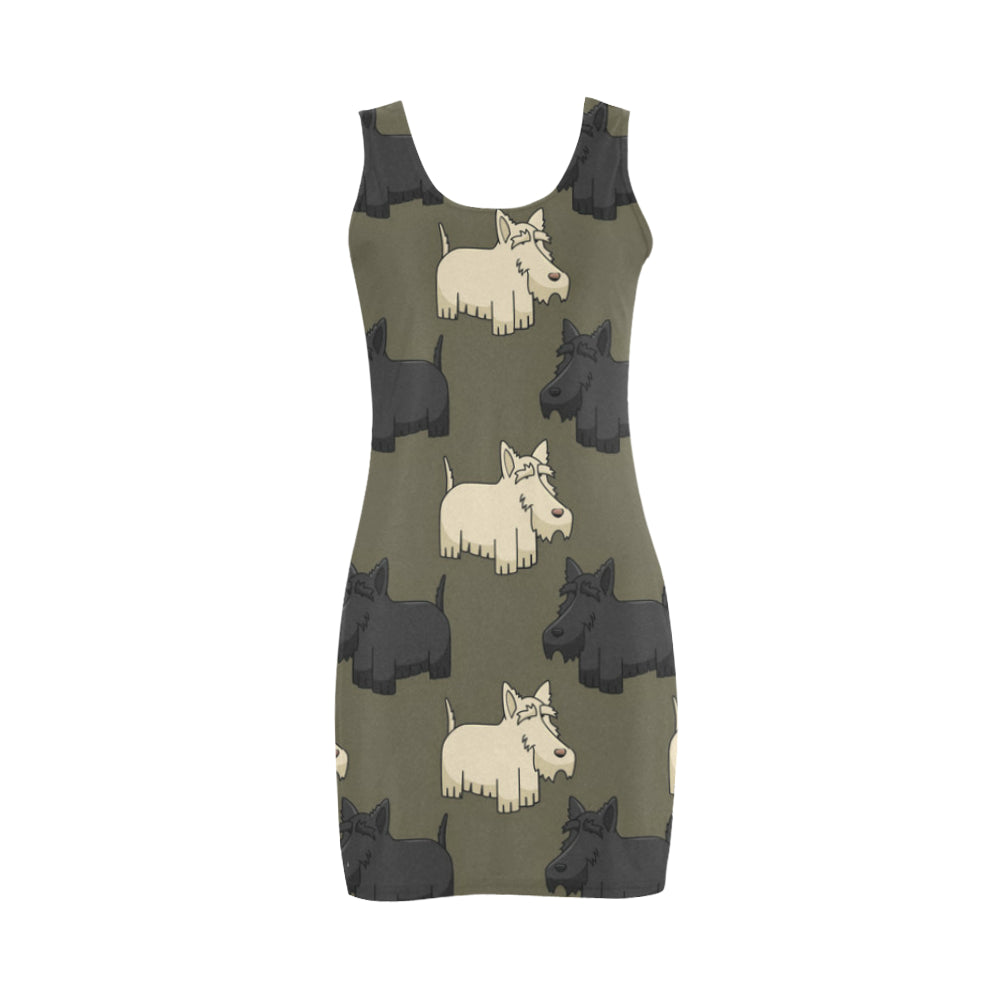 Scottish Terrier Medea Vest Dress - TeeAmazing