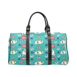 English Bulldog Pattern New Waterproof Travel Bag/Large - TeeAmazing