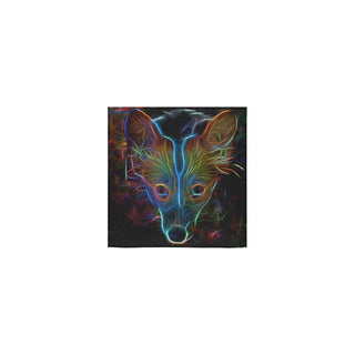 Corgi Glow Design 3 Square Towel 13x13 - TeeAmazing