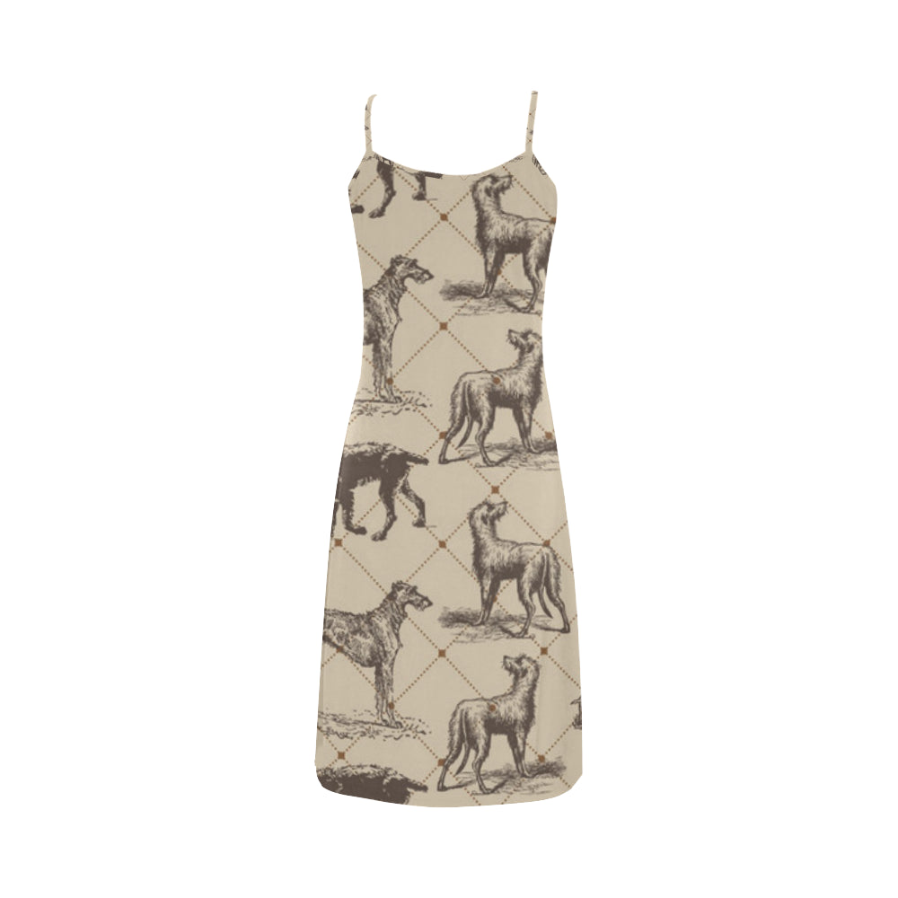 Scottish Deerhounds Alcestis Slip Dress - TeeAmazing