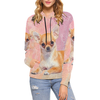 Chihuahua Lover All Over Print Hoodie for Women - TeeAmazing