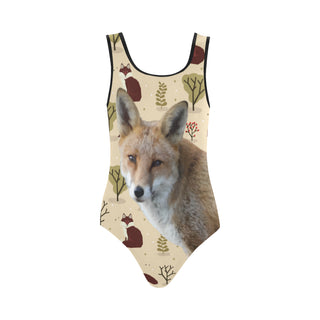 Fox Vest One Piece Swimsuit - TeeAmazing